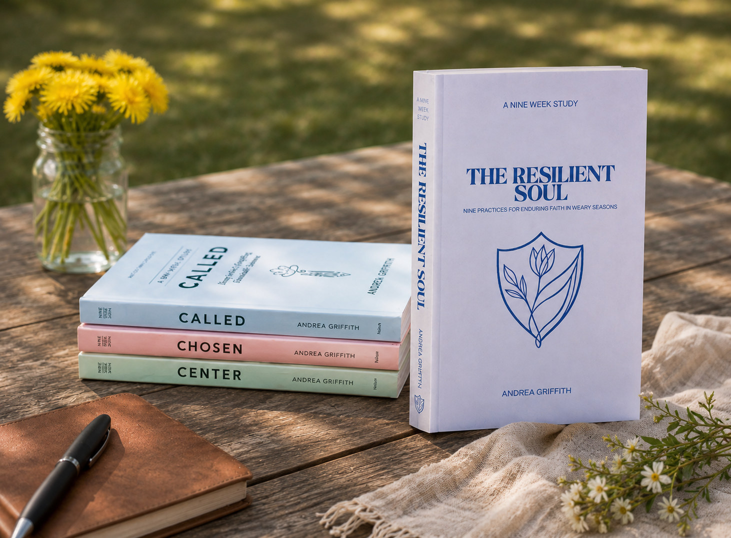The Resilient Soul and The Centered Life series by Andrea Griffith