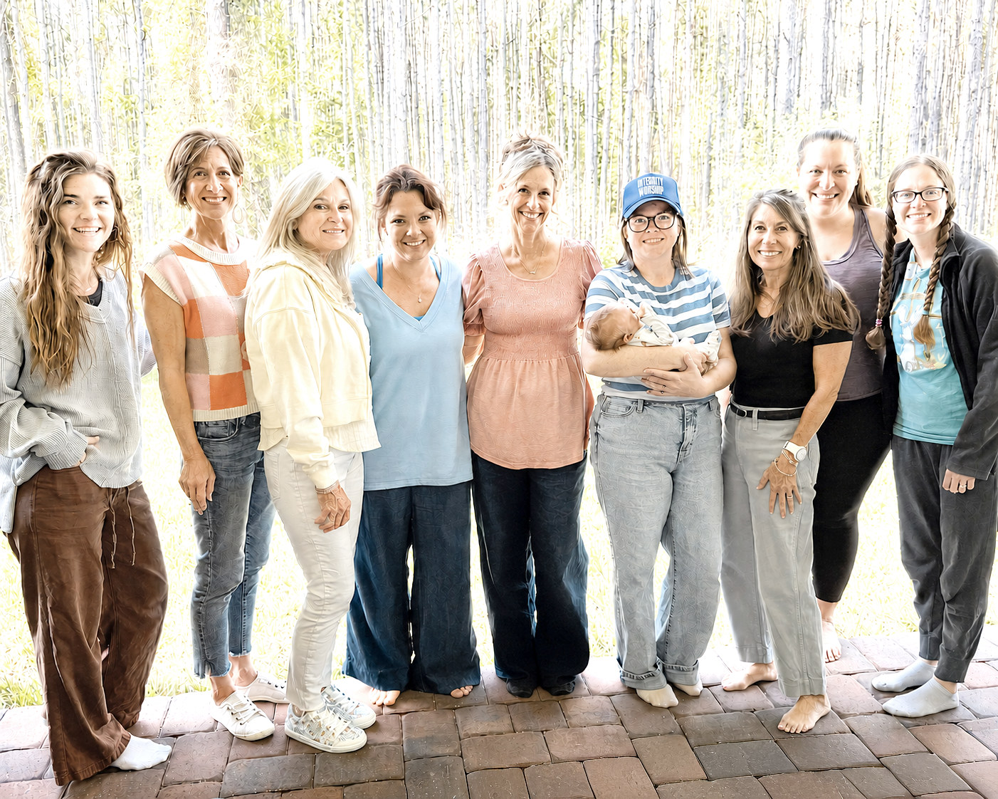 Women gathered together at a Center Group